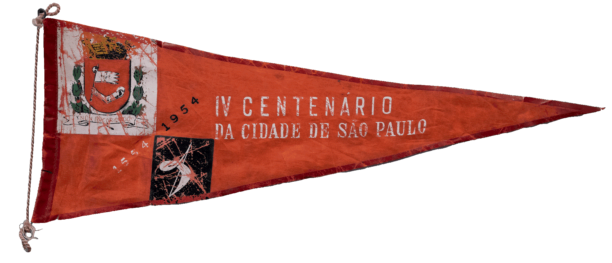 Commemorative pennant of the IV Centenary of São Paulo
