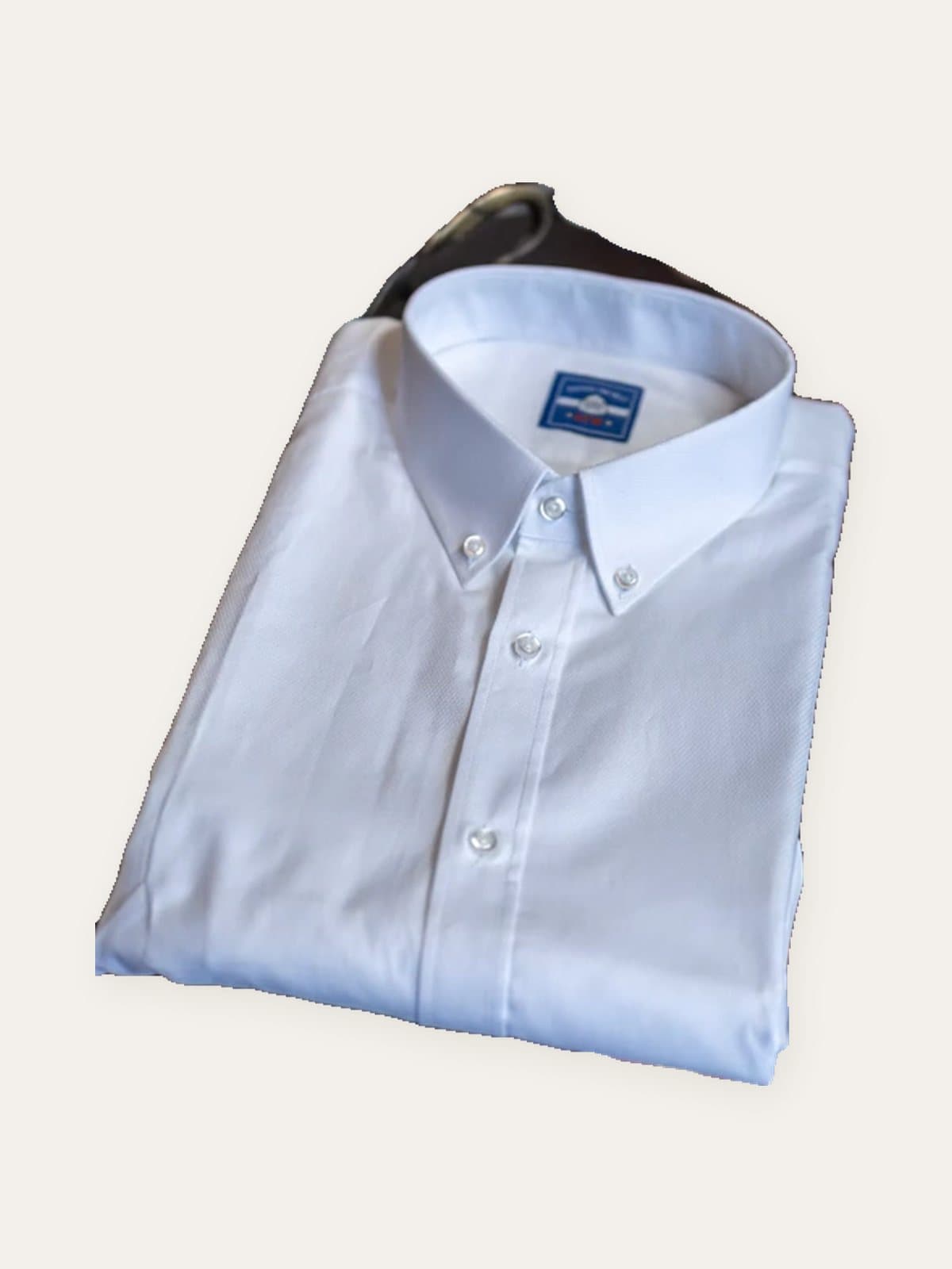 Camisa Oxford Button-Down Branca — Imagem 1 de 6