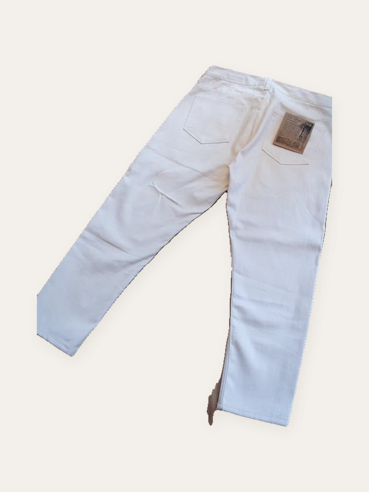 Calça Selvedge Off-White