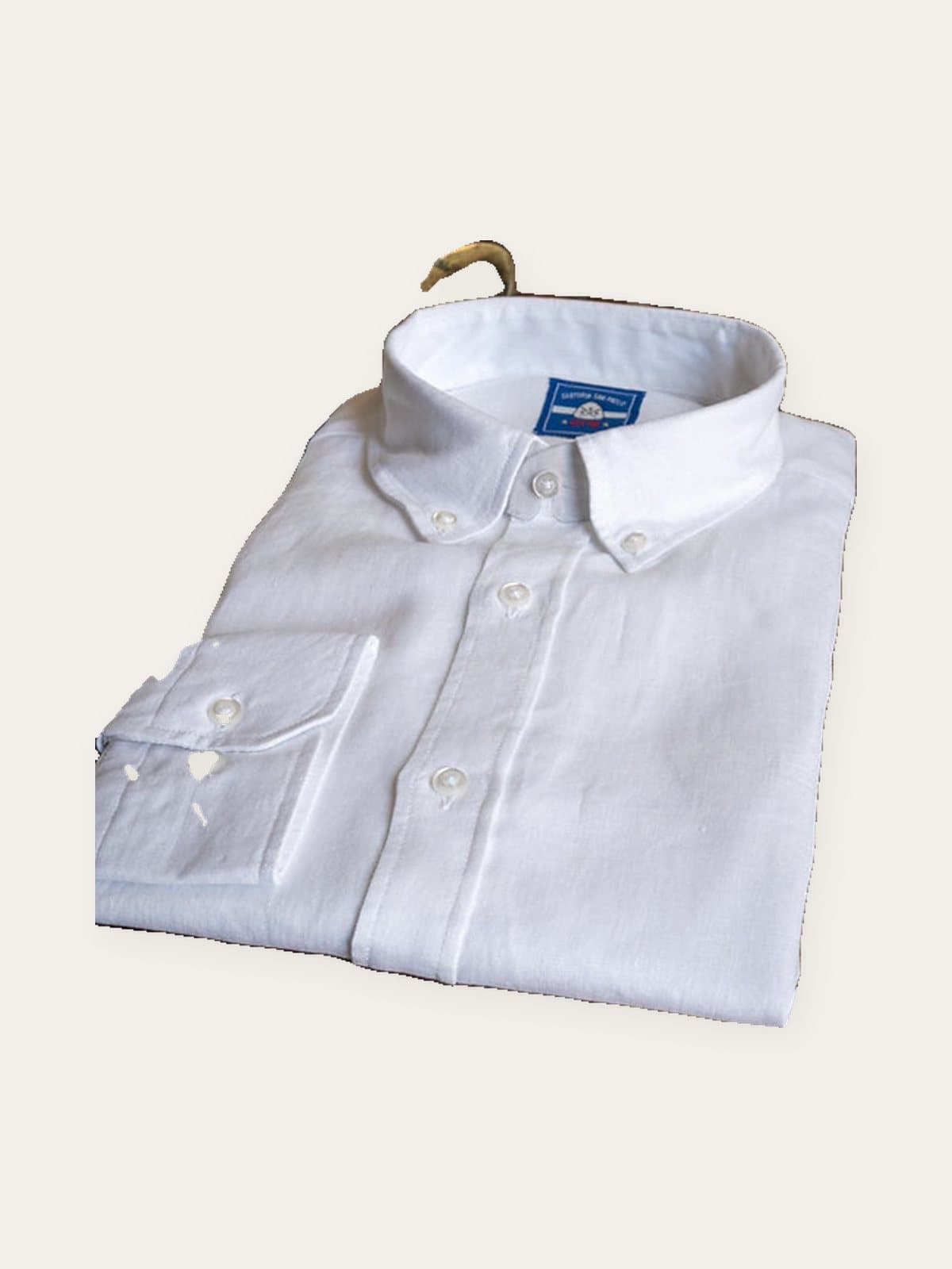 Camisa de Linho Button-Down