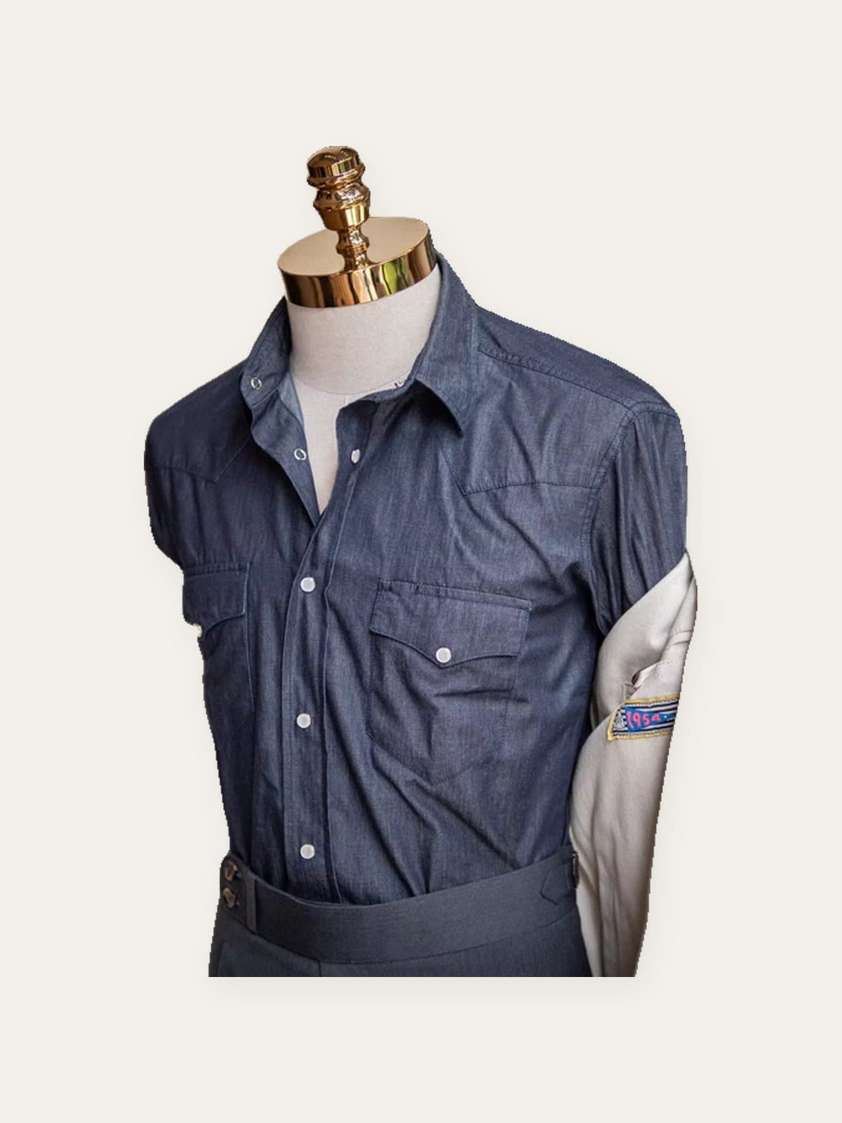 Camisa Western Denim
